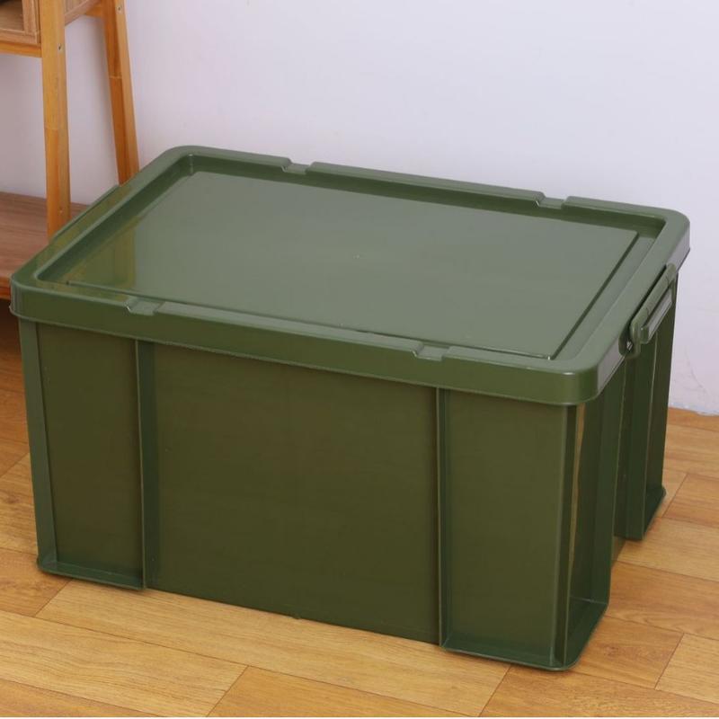 Cutie de Depozitare din Plastic pentru Camping și Portbagaj Auto