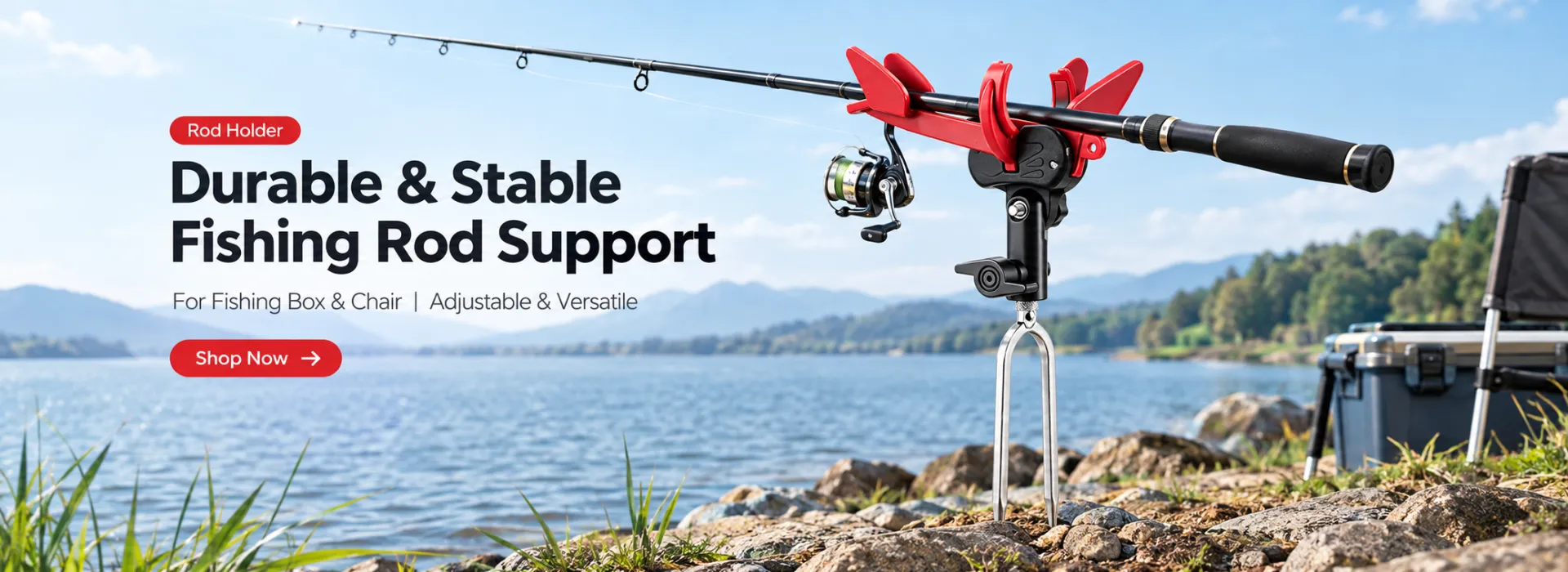 Suport Telescopic Lanseta cu Autoblocare pentru Sol si Scaun